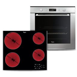 Combo Whirlpool elctrico Horno y Anafe
